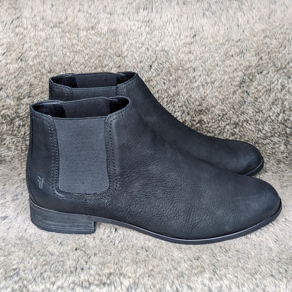 Frye Mallory Chelsea Boot Black Women's 8.5 - Picture 2 of 12